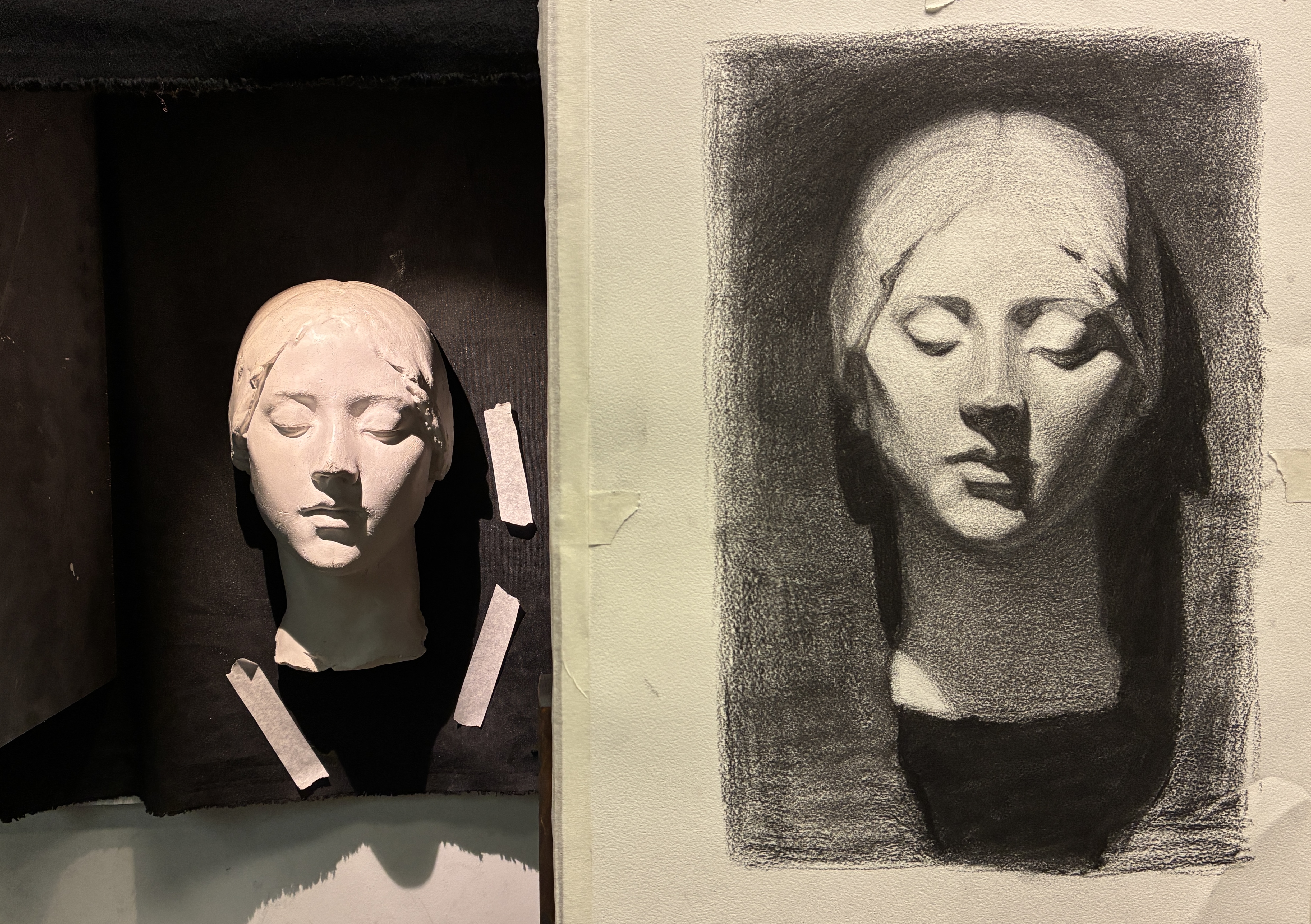 comparative drawing method